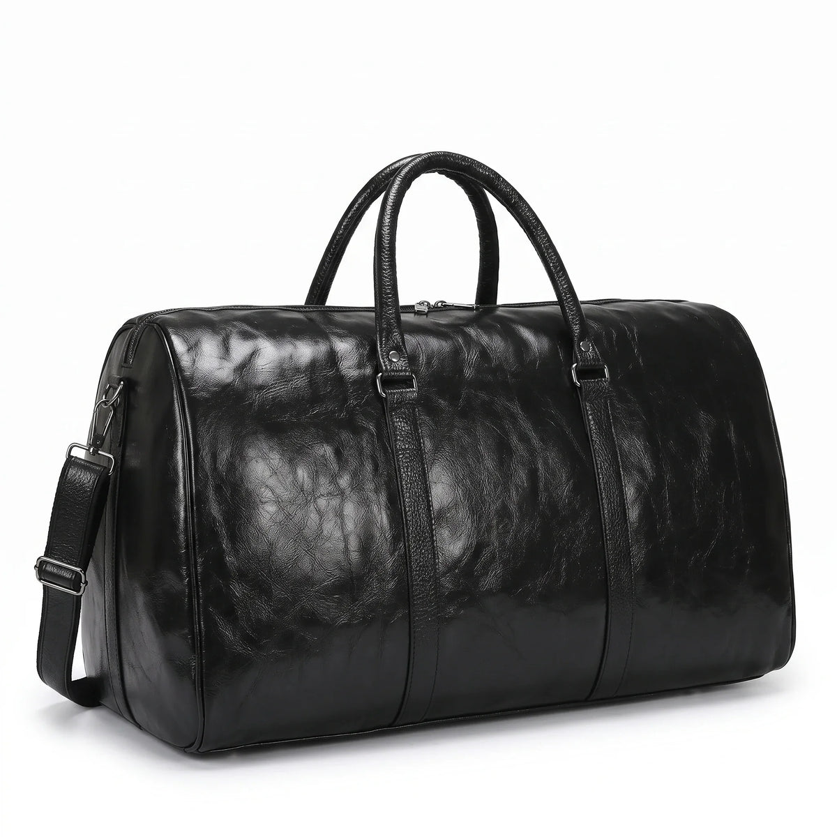 Collection Sacs de voyage et week-end — sac de voyage noir sur fond blanc Image