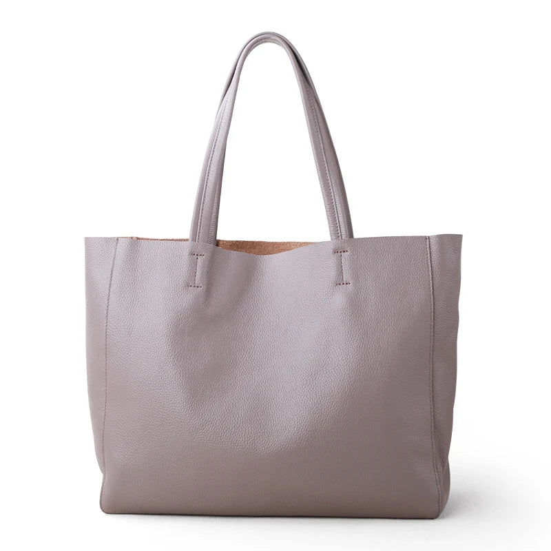 Bordeaux, cabas en cuir véritable, ligne luxe, vue produit 21 (21 sur 27)