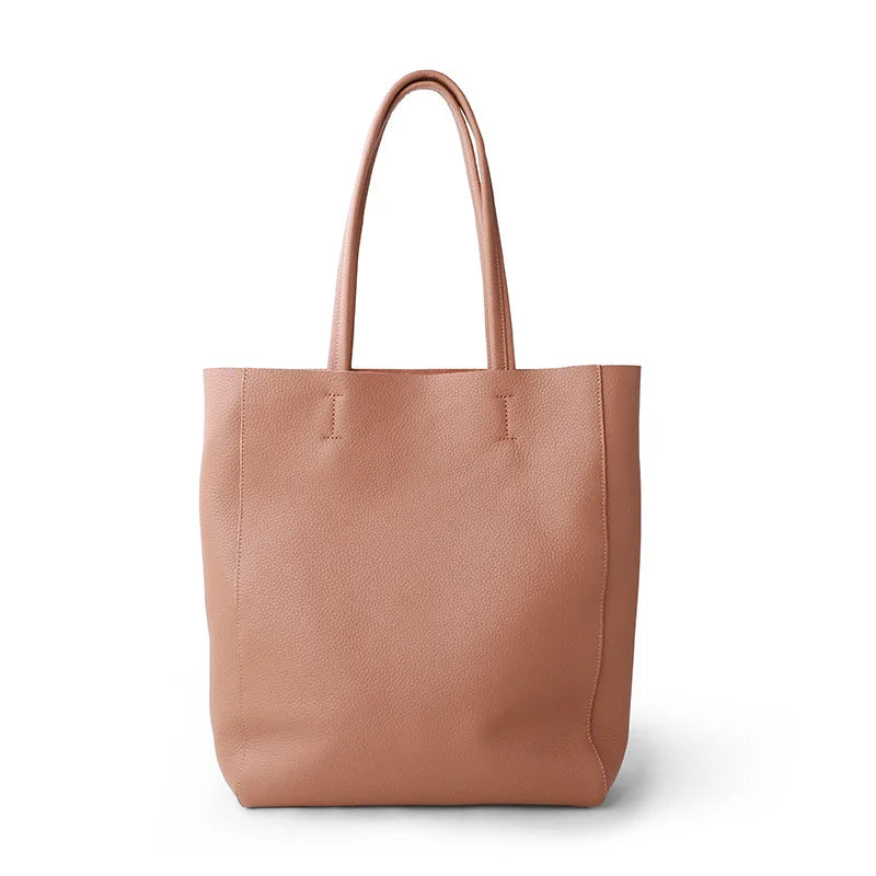 Bordeaux, cabas en cuir véritable, ligne luxe, vue produit 23 (23 sur 27)