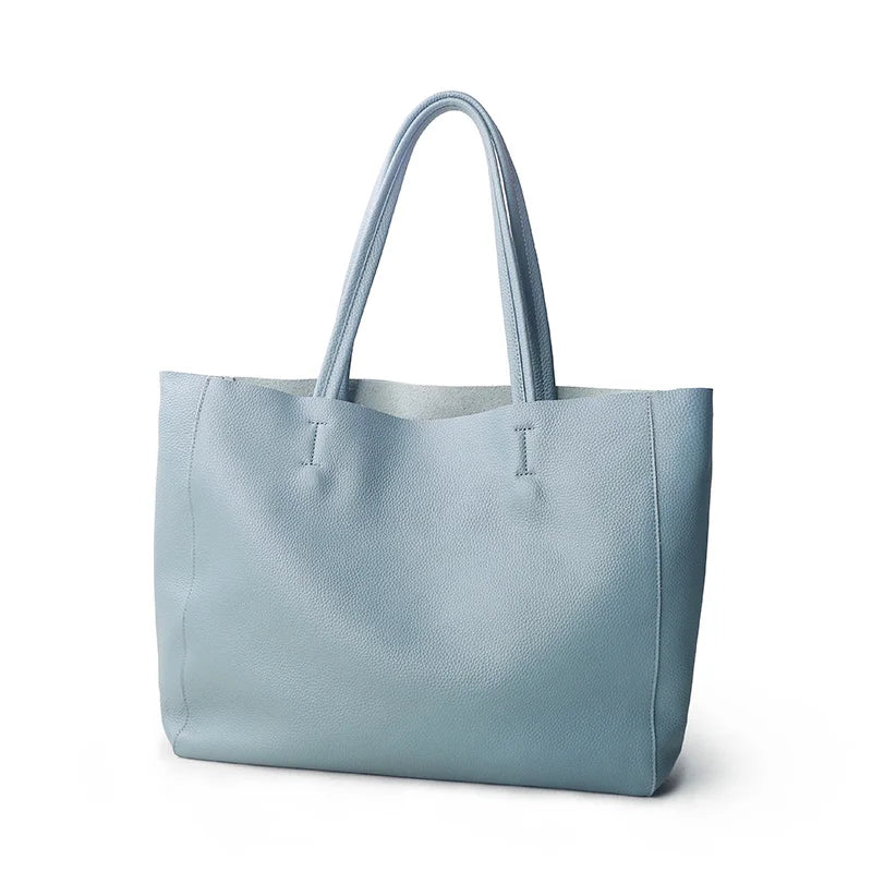 Bordeaux, cabas en cuir véritable, ligne luxe, vue produit 20 (20 sur 27)