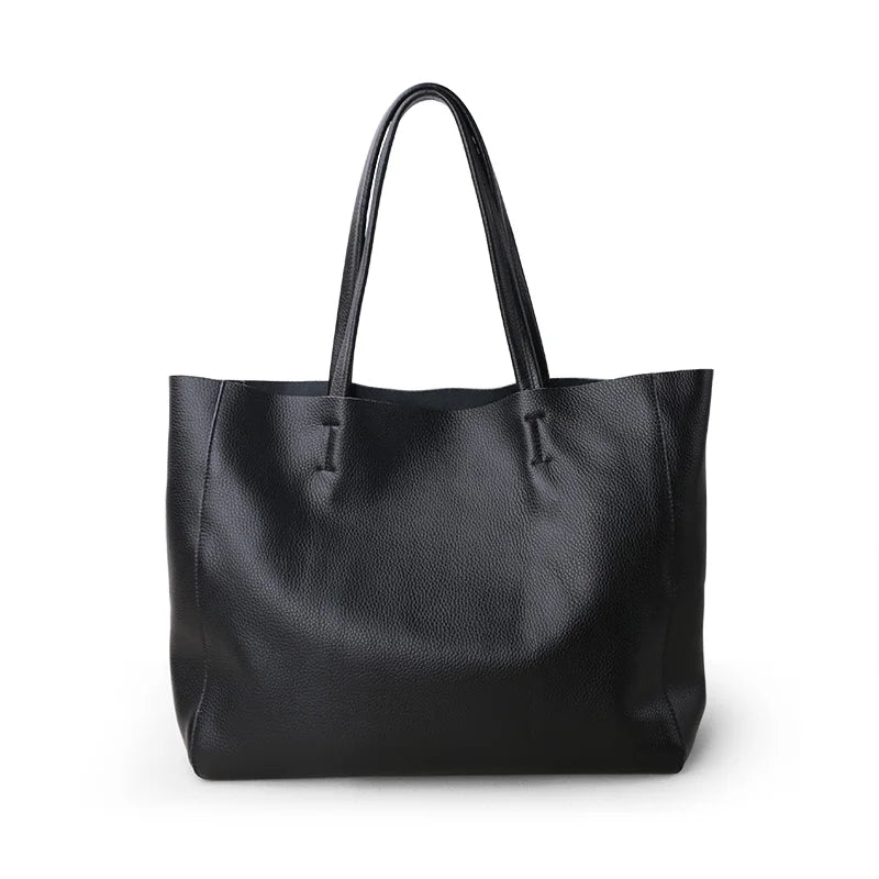 Bordeaux, cabas en cuir véritable, ligne luxe, vue produit 27 (27 sur 27)