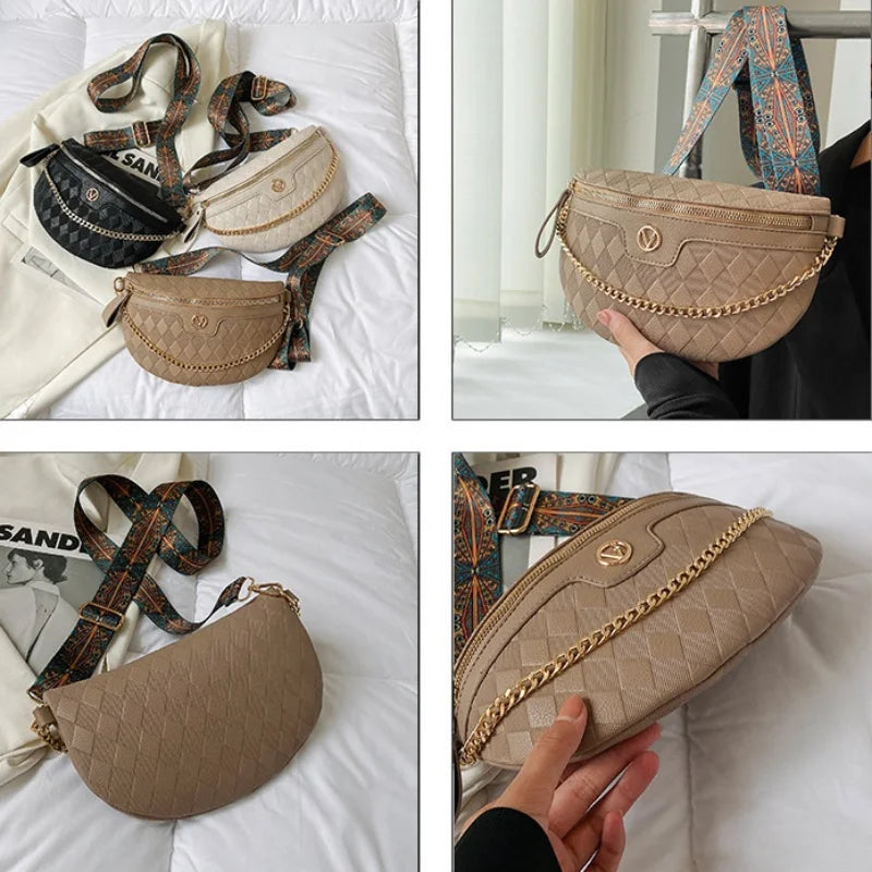 Massy, sac banane simili cuir, sangle large, vue produit 4 (4 sur 9)