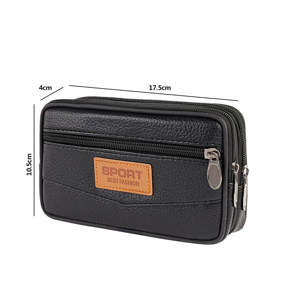 Poissy — Réf. 13 — Pochette horizontale — Noir — vue du produit