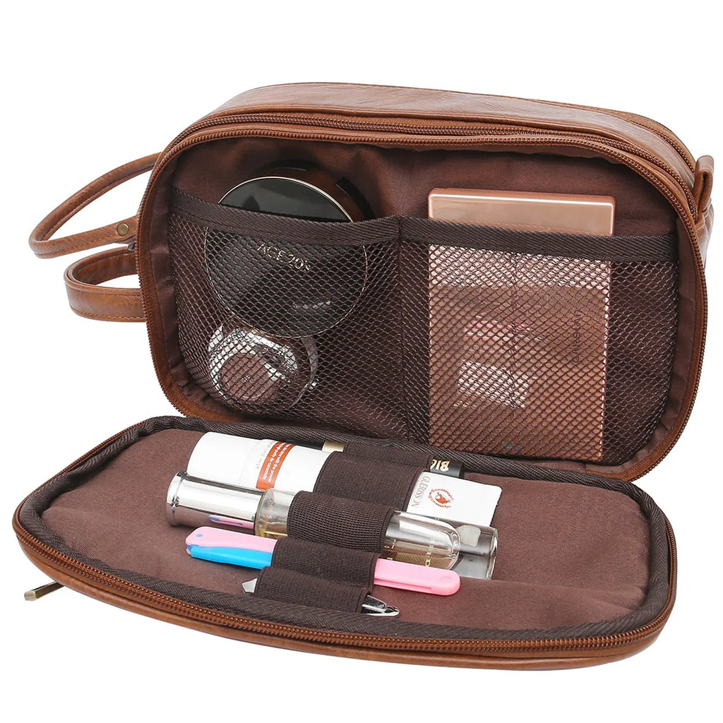 Saint-Martin-d'Hères, trousse de rasage simili cuir, grand format, vue produit 6 (6 sur 8)