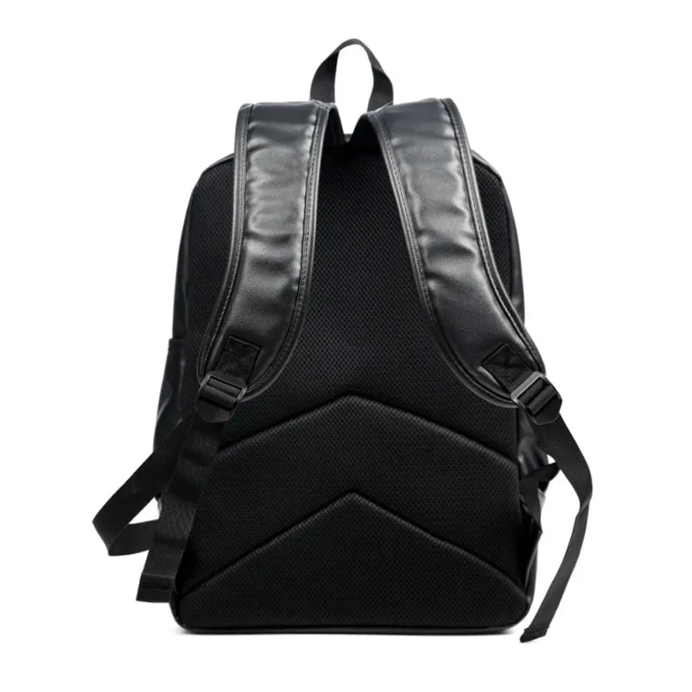Villejuif, sac à dos simili cuir, imperméable, vue produit 4 (4 sur 6)