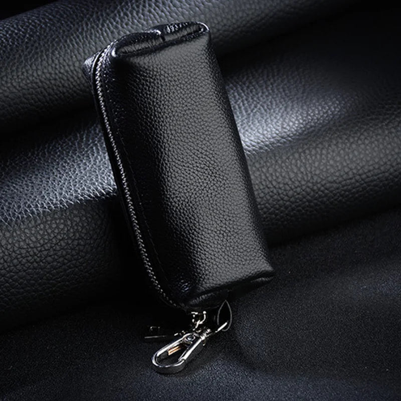 Colombes, pochette porte-clés de voiture en cuir véritable, vue produit 3 (3 sur 9)