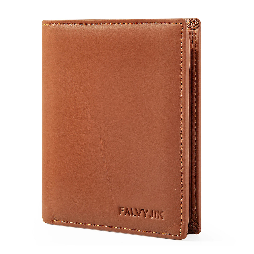 Mamoudzou, portefeuille en cuir véritable, porte-monnaie zippé, vue produit 9 (9 sur 12)