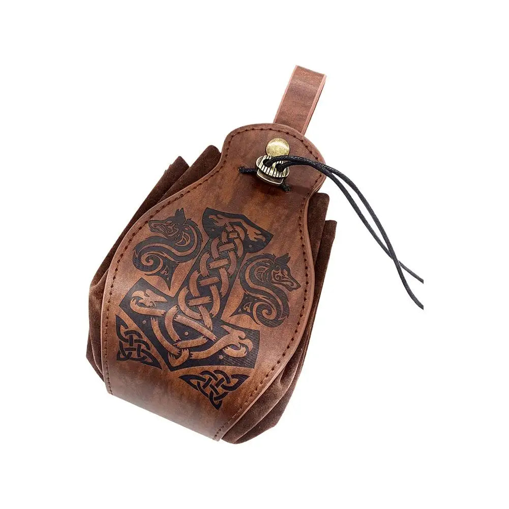 Les Sables-d'Olonne, sac banane rétro simili cuir, pochette à monnaie, vue produit 6 (6 sur 10)