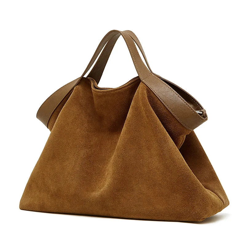 Vannes, sac à main en cuir véritable, grande capacité, vue produit 8 (8 sur 9)
