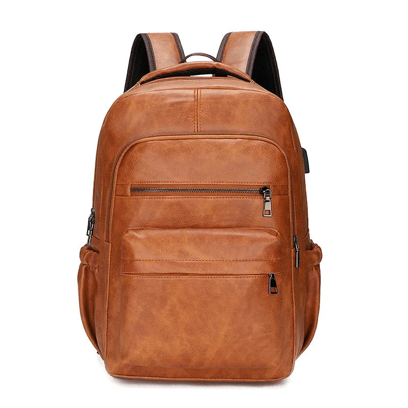 Fréjus, sac à dos simili cuir, port usb intégré, vue produit 9 (9 sur 9)