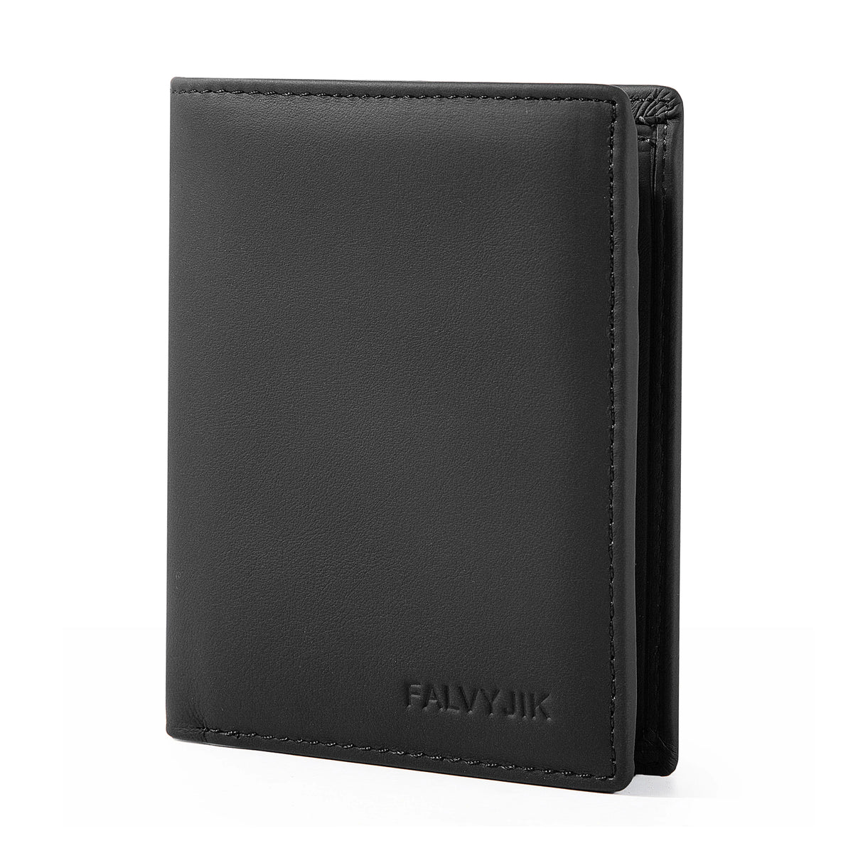 Mamoudzou, portefeuille en cuir véritable, porte-monnaie zippé, vue produit 12 (12 sur 12)