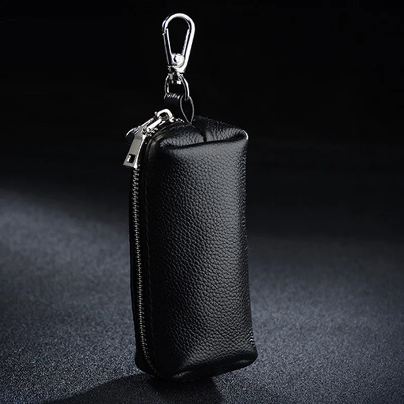 Colombes, pochette porte-clés de voiture en cuir véritable, vue produit 8 (8 sur 9)