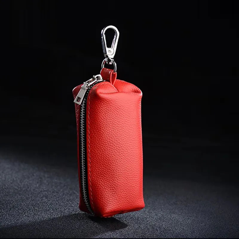 Colombes, pochette porte-clés de voiture en cuir véritable, vue produit 7 (7 sur 9)