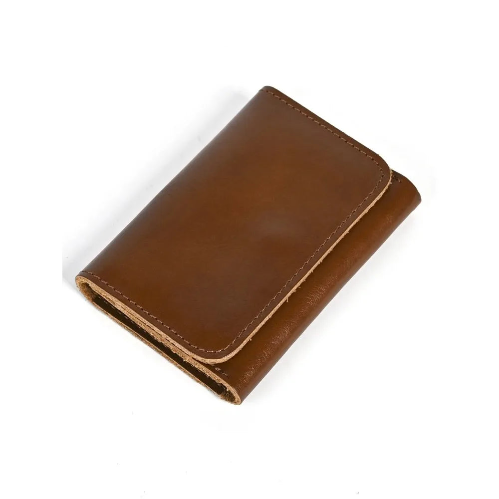 Drancy, portefeuille en cuir de vachette, format compact, vue produit 6 (6 sur 7)