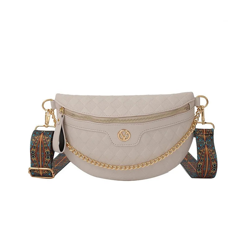 Massy, sac banane simili cuir, sangle large, vue produit 8 (8 sur 9)