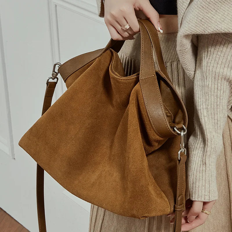 Vannes, sac à main en cuir véritable, grande capacité, photo principale (1 sur 9)