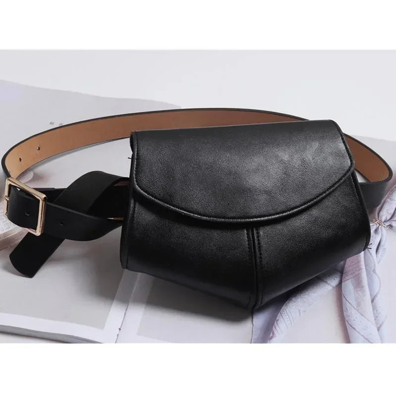 Roubaix, petit sac banane simili cuir, selle décorative, vue produit 7 (7 sur 11)