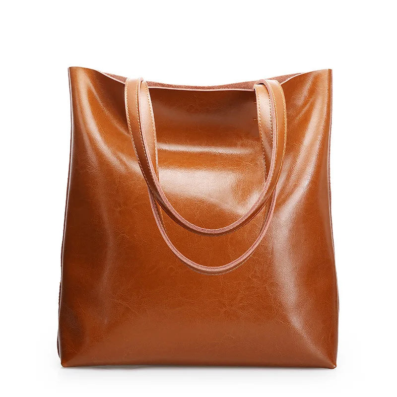 Blois, sac cabas en cuir véritable, fermeture zippée, vue produit 7 (7 sur 10)