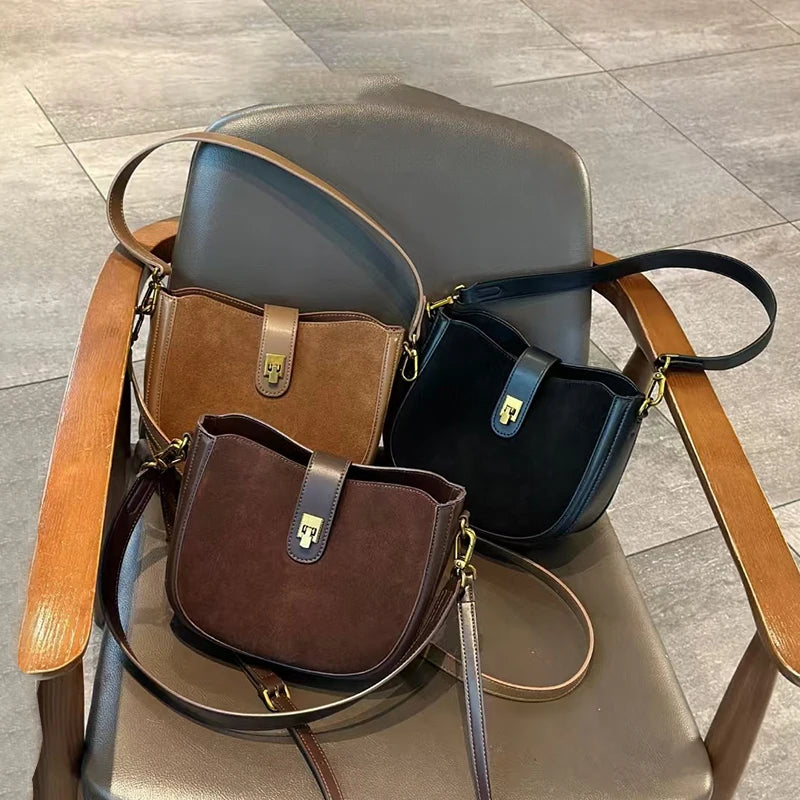 Salon-de-Provence, sac porté épaule en cuir de vachette souple, vue produit 5 (5 sur 9)