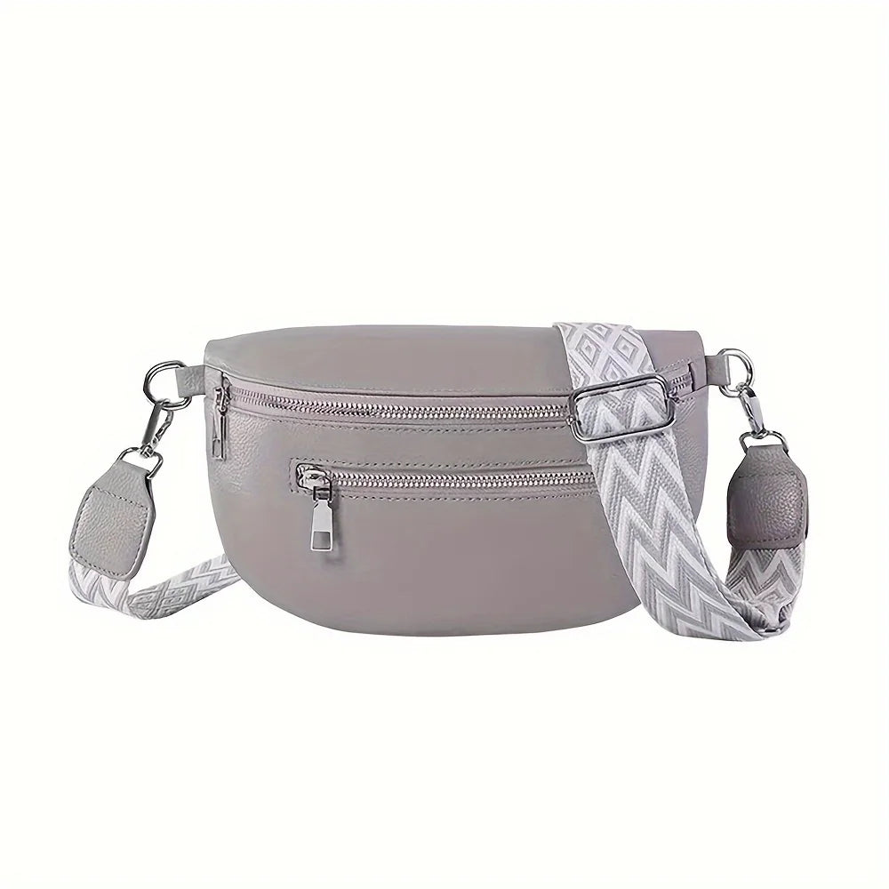 Laval, sac banane simili cuir souple, forme selle, vue produit 8 (8 sur 9)