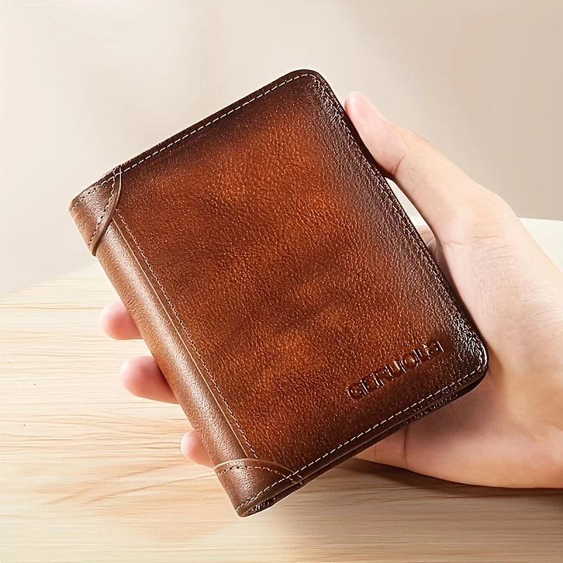 Levallois-Perret, portefeuille mince en cuir véritable, blindage rfid, vue produit 5 (5 sur 14)