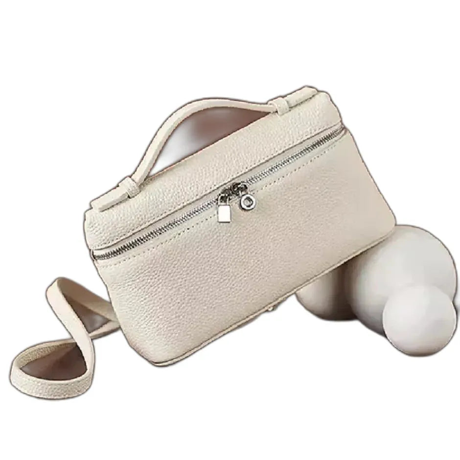 Bastia, sac bandoulière simili cuir, grain de litchi, vue produit 2 (2 sur 16)