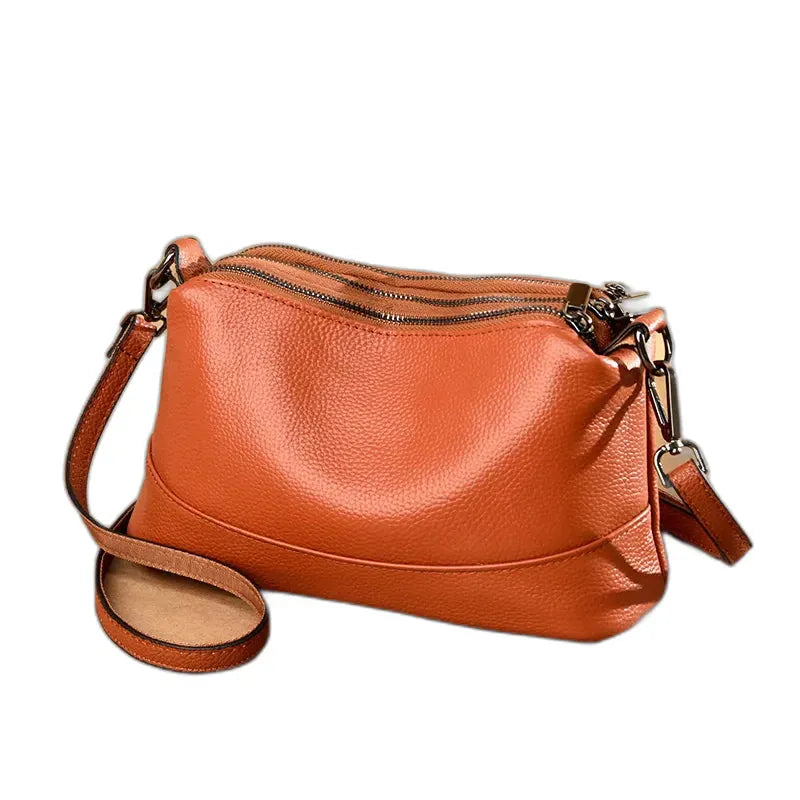Beauvais, sac à main en cuir véritable, ligne créateur, vue produit 7 (7 sur 10)