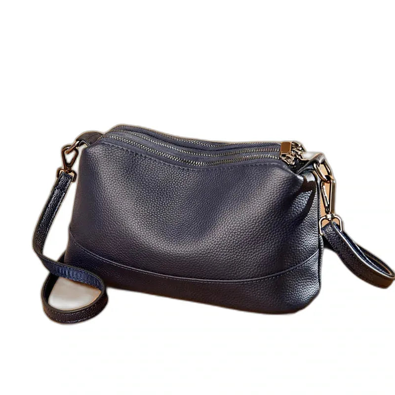 Beauvais, sac à main en cuir véritable, ligne créateur, vue produit 4 (4 sur 10)