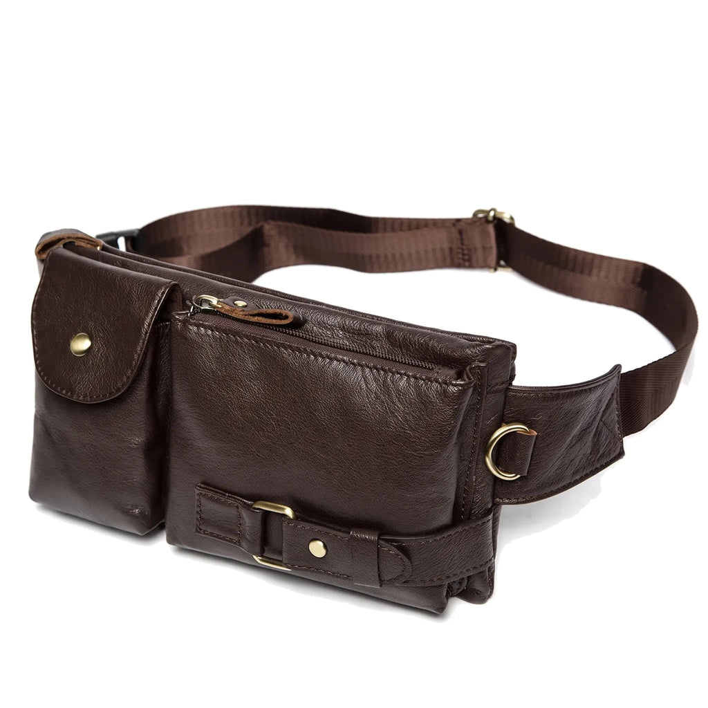 Bondy - sac banane café, packshot sur fond blanc