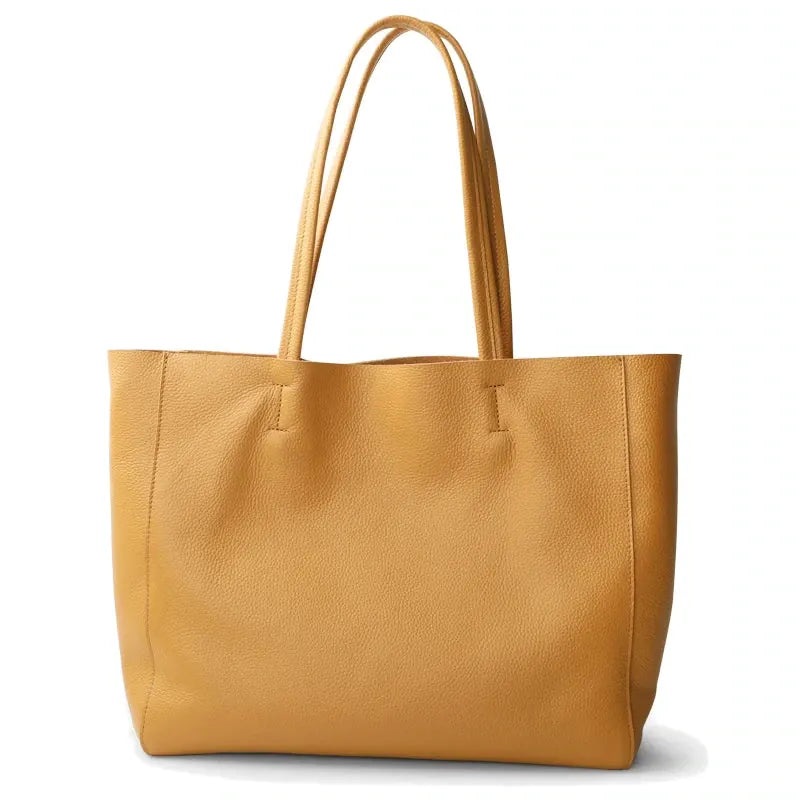 Bordeaux, cabas en cuir véritable, ligne luxe, vue produit 12 (12 sur 27)