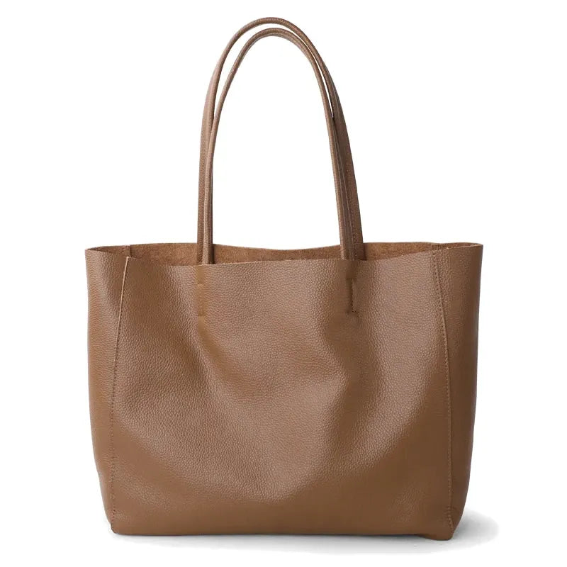 Bordeaux, cabas en cuir véritable, ligne luxe, vue produit 24 (24 sur 27)
