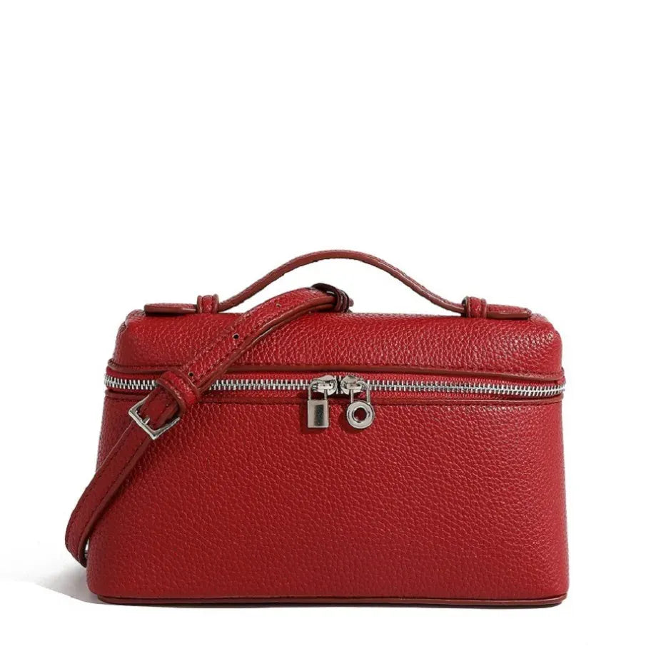 Bastia, sac bandoulière simili cuir, grain de litchi, vue produit 13 (13 sur 16)