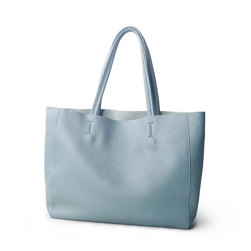 Bordeaux, cabas en cuir véritable, ligne luxe, vue produit 20 (20 sur 27)