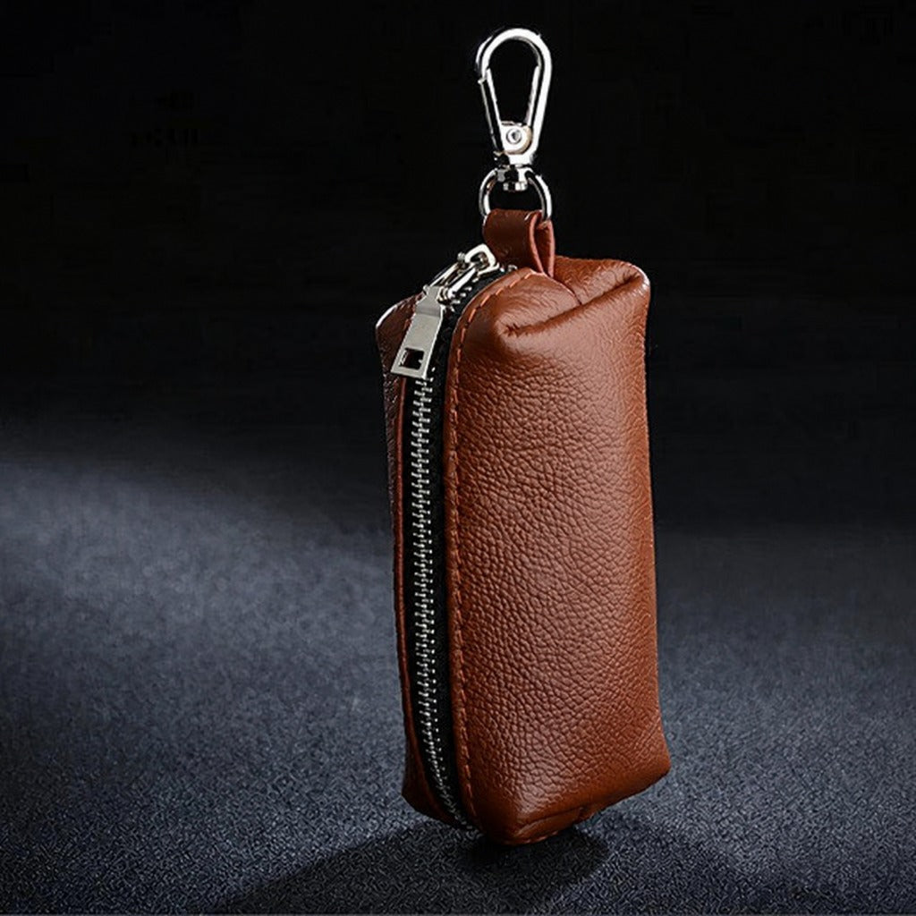 Colombes, pochette porte-clés de voiture en cuir véritable, photo principale (1 sur 9)