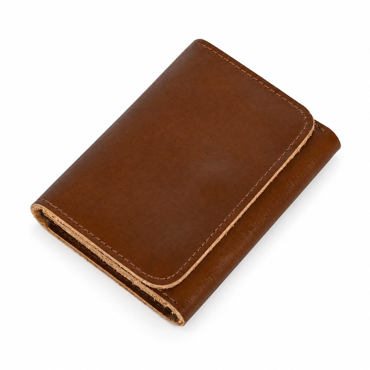 Drancy, portefeuille en cuir de vachette, format compact, vue produit 6 (6 sur 7)