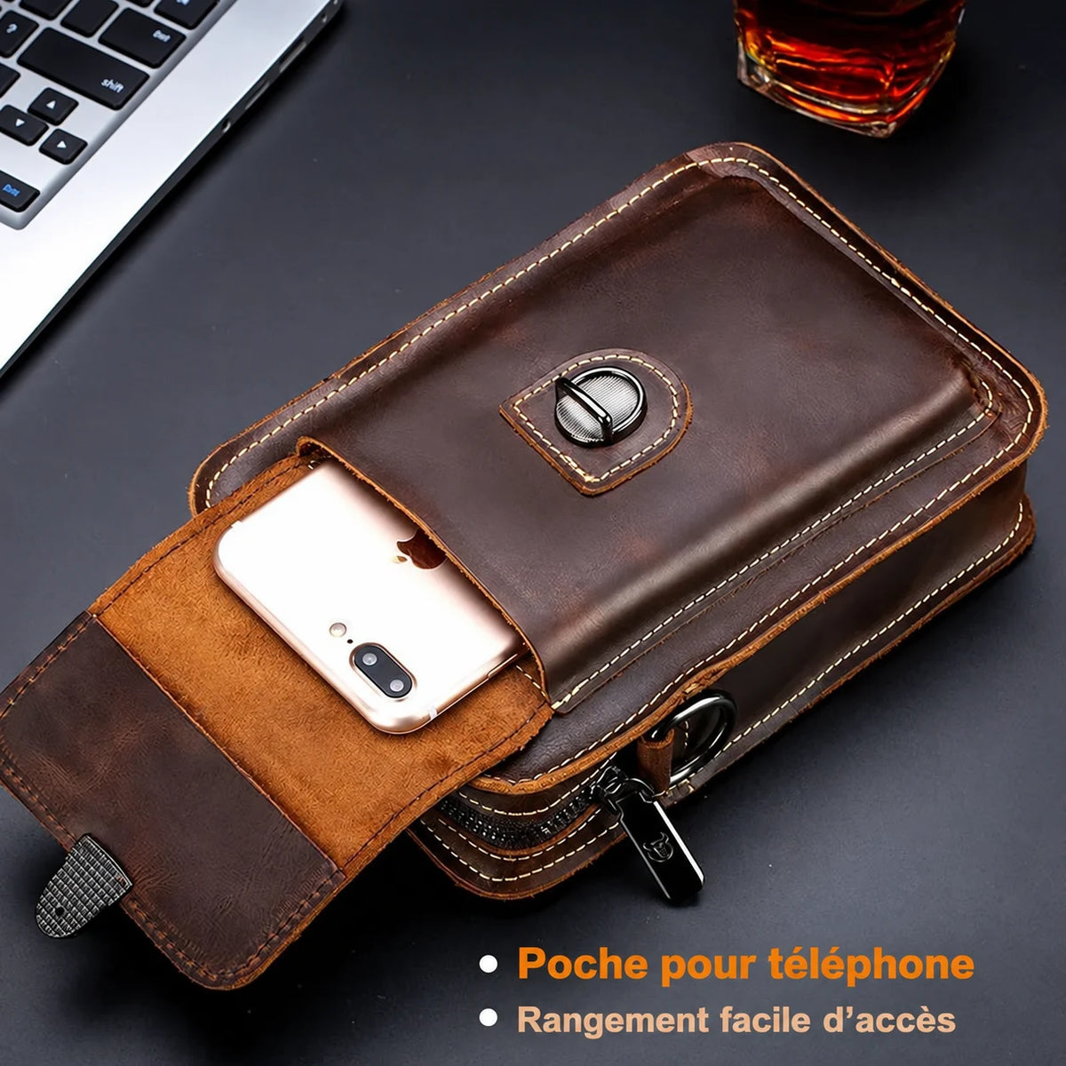 Gennevilliers — poche avant et téléphone