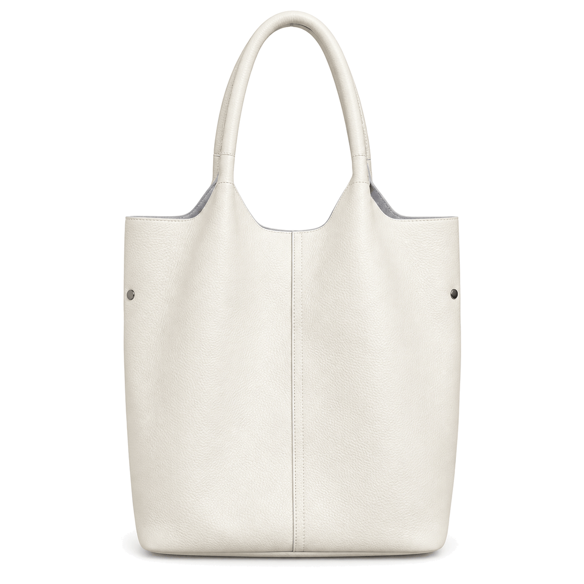 Lyon — cabas beige seul sur fond blanc