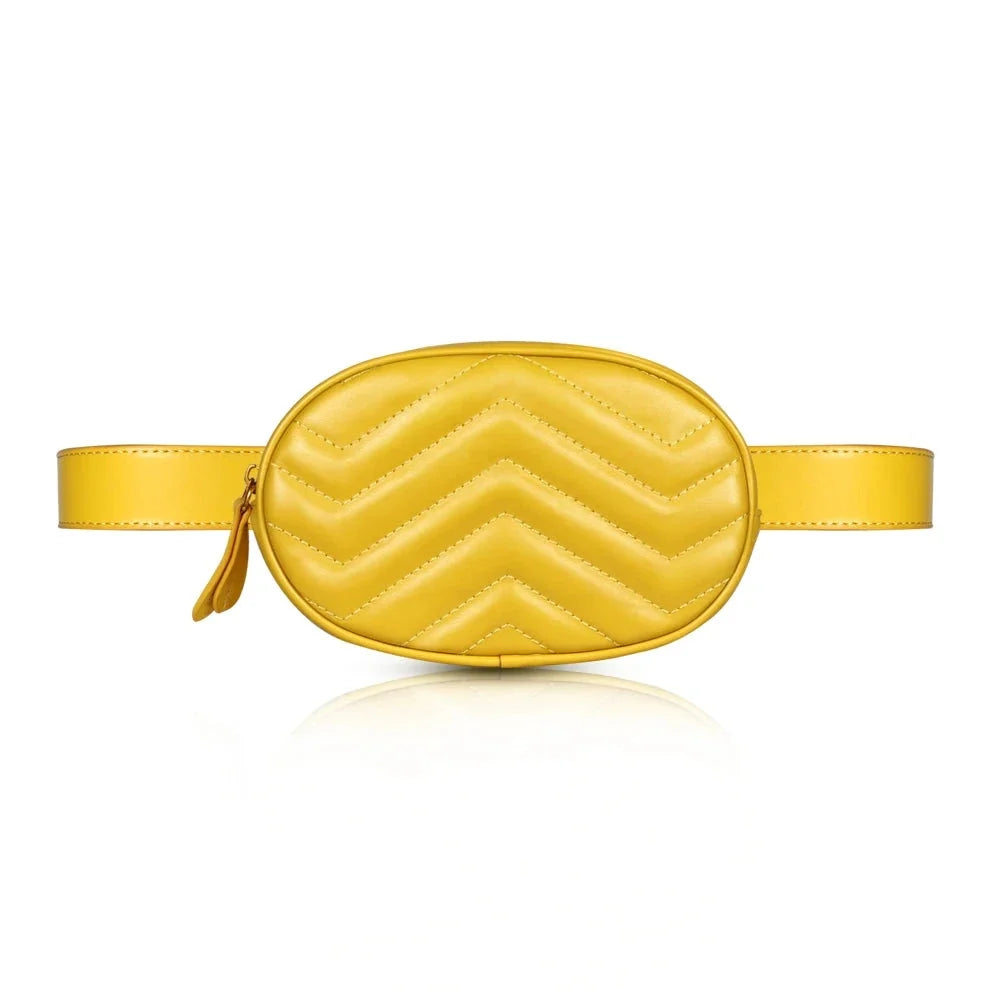 Vaulx-en-Velin, sac banane simili cuir, ceinture ronde, vue produit 7 (7 sur 13)