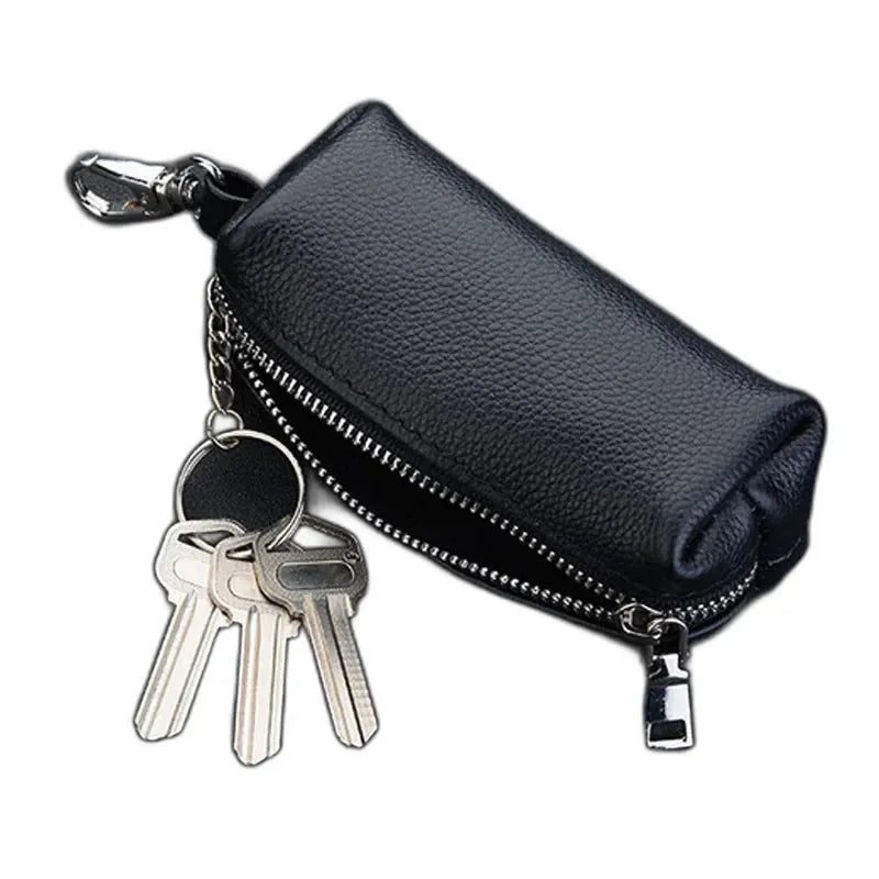 Colombes, pochette porte-clés de voiture en cuir véritable, vue produit 6 (6 sur 9)