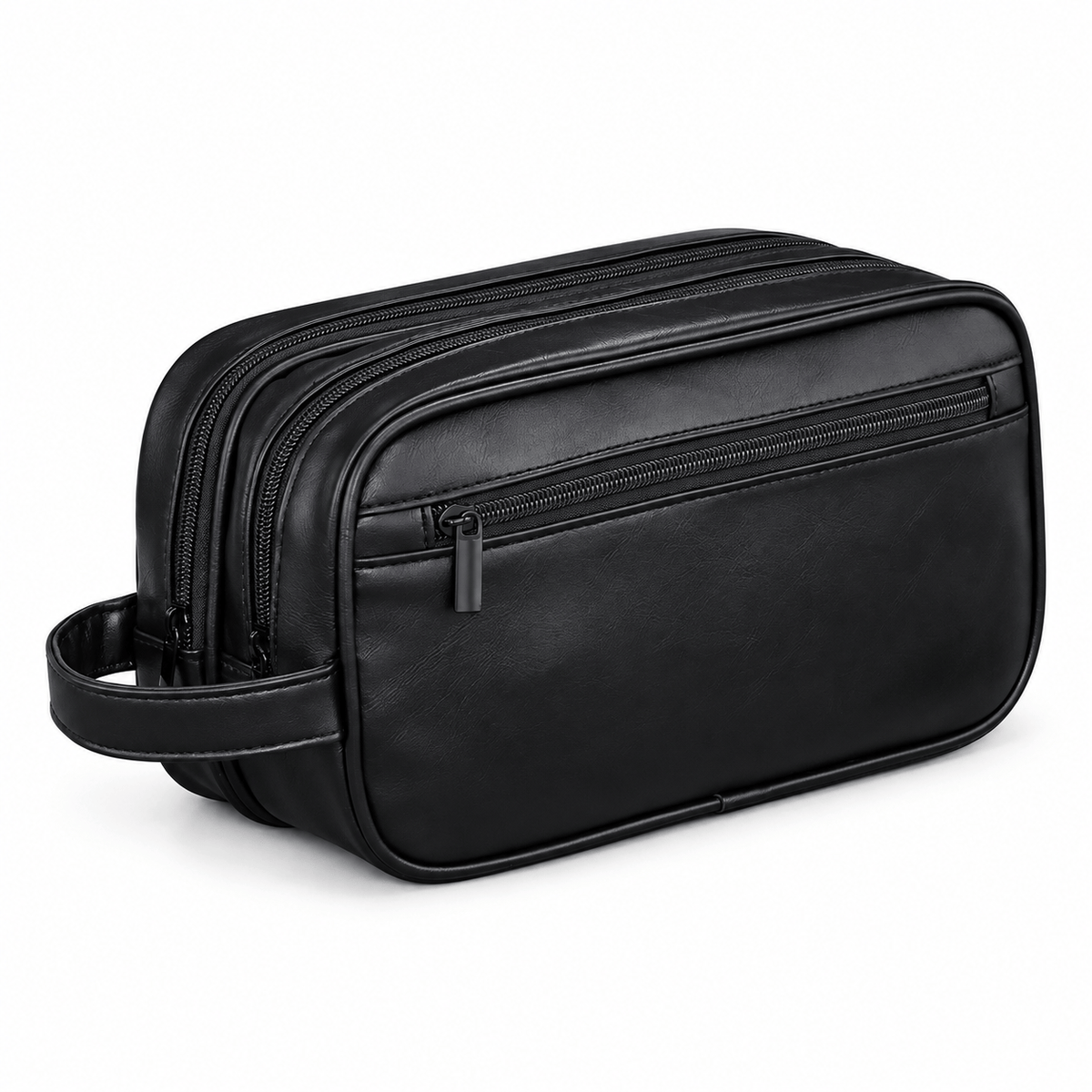 Échirolles — Noir — trousse de toilette seule sur fond blanc