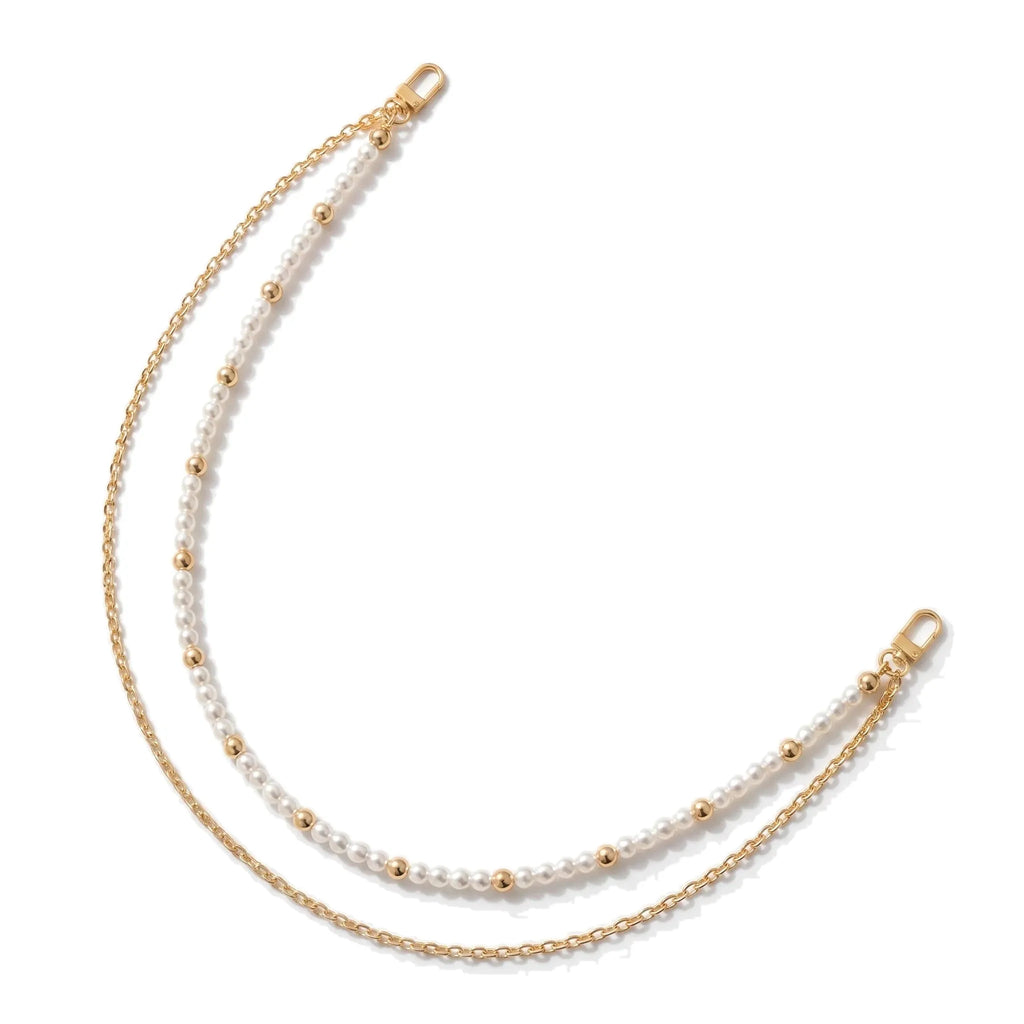Grasse - double sangle de sac vue à plat sur fond blanc