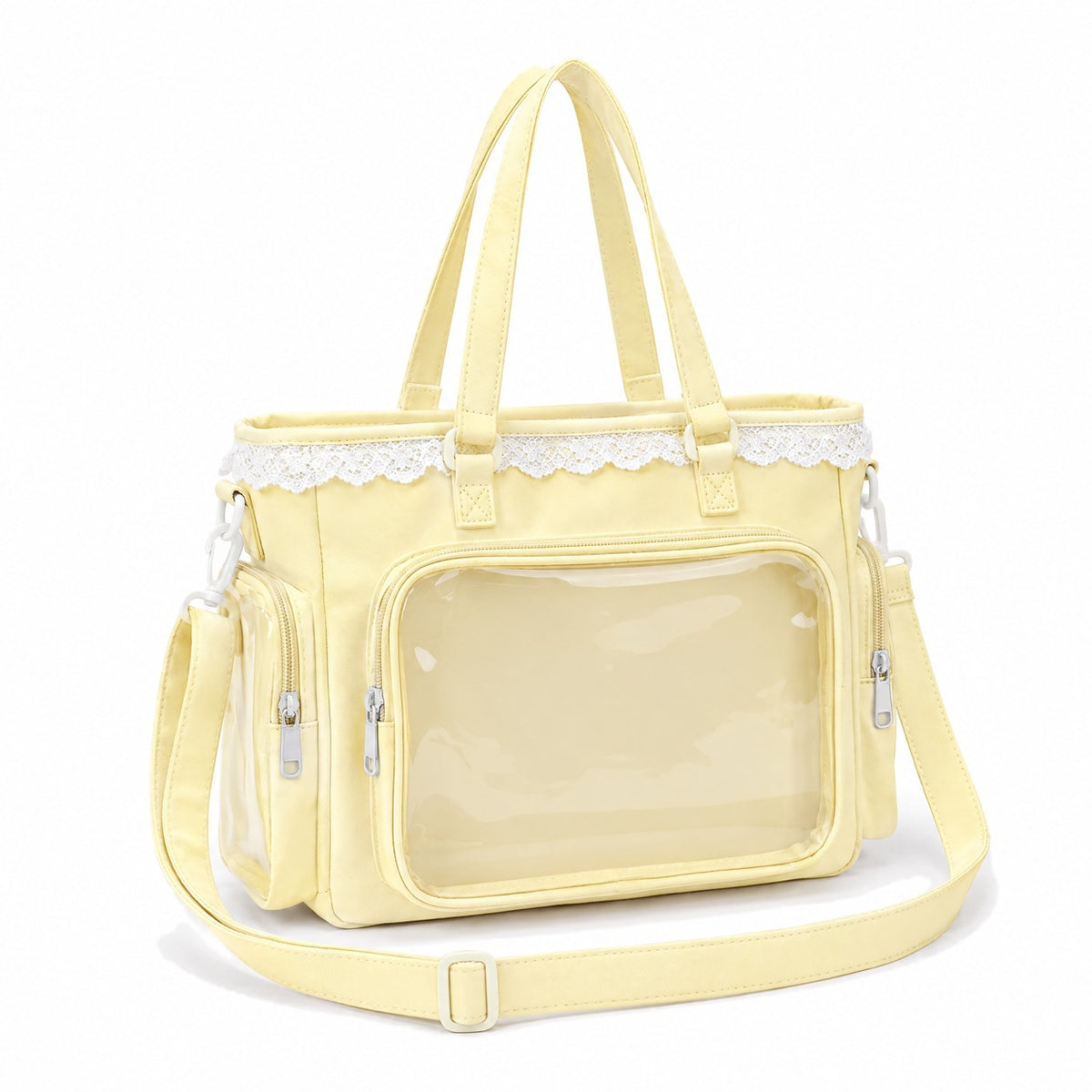La Courneuve — Jaune — sac Itabag sur fond blanc