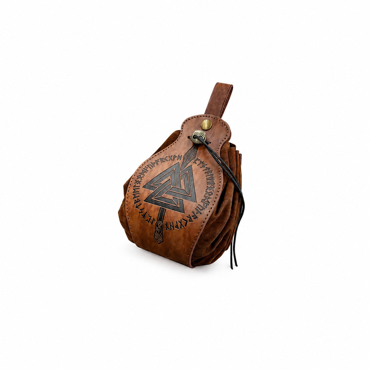 Les Sables-d'Olonne, sac banane rétro simili cuir, pochette à monnaie, vue produit 5 (5 sur 10)