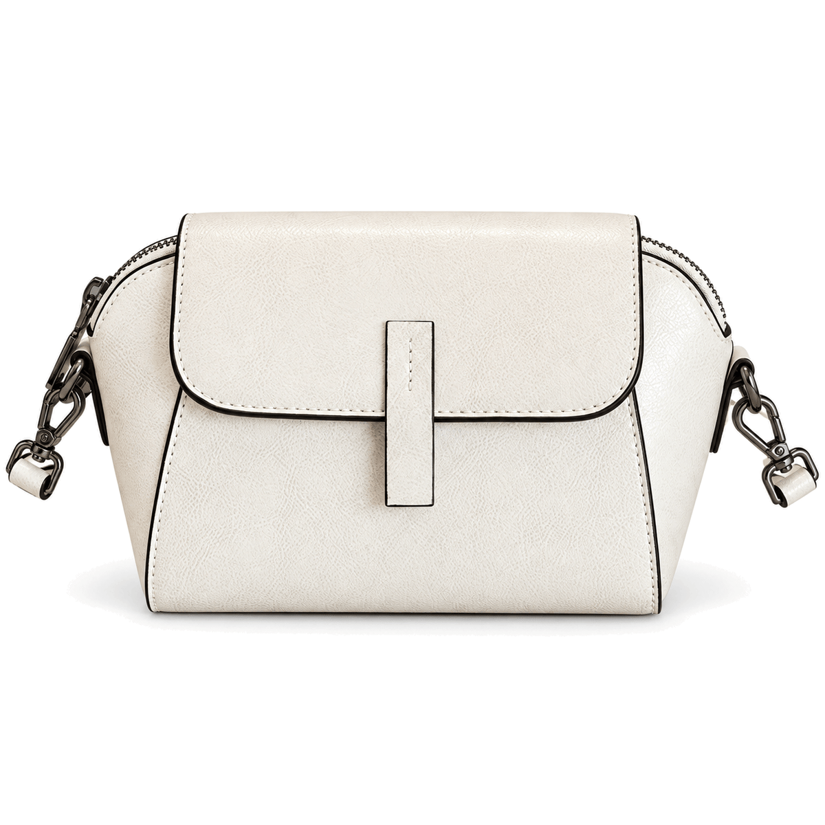 Martigues — sac blanc cassé seul sur fond blanc