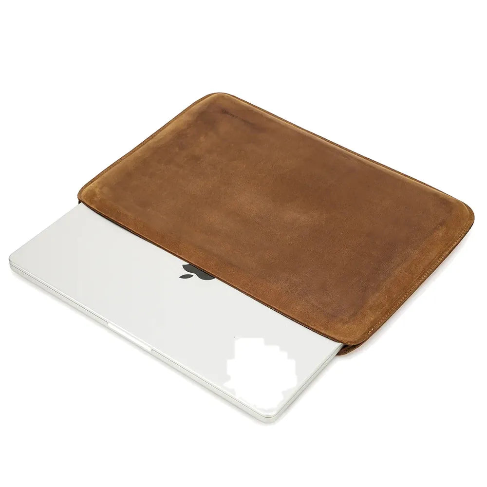 Metz, housse macbook en cuir de vache, 13 et 14 pouces, vue produit 7 (7 sur 8)