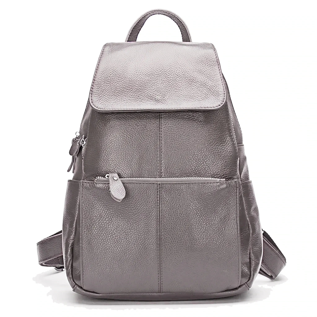 Montauban - sac à dos gris clair, packshot sur fond blanc