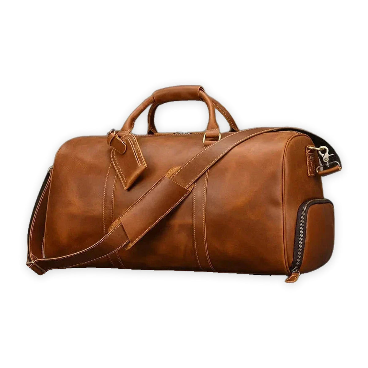 Montrouge — Modèle à poche latérale — Brun clair — 55 cm — produit sur fond blanc