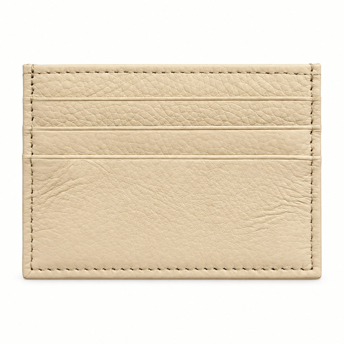 Nouméa — porte-cartes Beige, packshot sur fond blanc