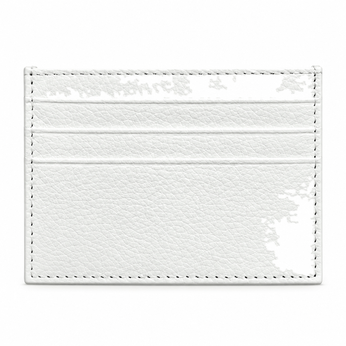 Nouméa — porte-cartes Blanc, packshot sur fond blanc