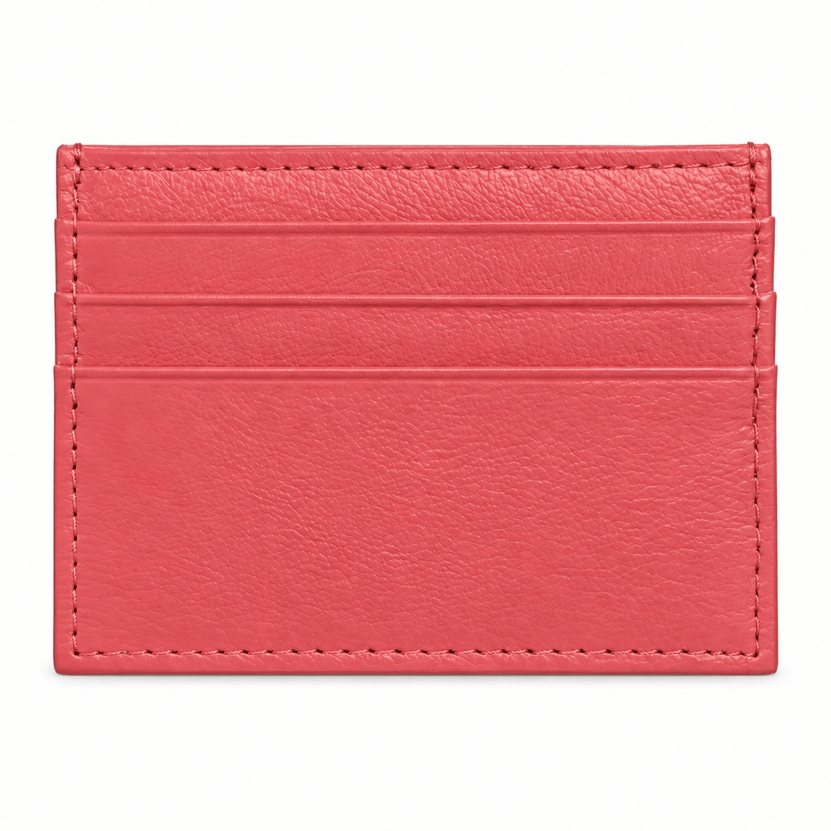 Nouméa — porte-cartes Rose rouge, packshot sur fond blanc